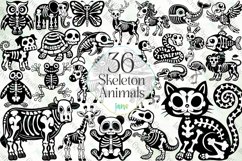 Skeleton Animals Sublimation Bundle Product Image 1