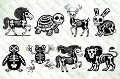 Skeleton Animals Sublimation Bundle Product Image 2