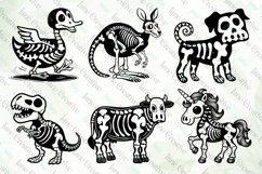 Skeleton Animals Sublimation Bundle Product Image 6