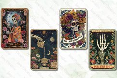 Skeleton Funny Tarot Card Sublimation Product Image 3