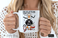 Skeleton Goose Halloween PNG | Spooky Season Png Product Image 2