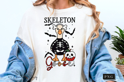 Skeleton Goose Halloween PNG | Spooky Season Png Product Image 5