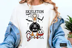 Skeleton Goose Halloween PNG | Spooky Season Png Product Image 5
