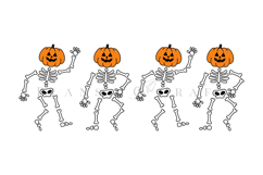 skeleton halloween libbey beer can glass full wrap svg presized template for 16oz and 20oz glass for Cricut Silhouette and sublimation
