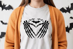 Skeleton Hand Heart SVG | Halloween PNG | Halloween Clipart Product Image 3
