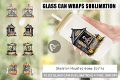 Glass Can Skeleton Game Booths Product Image 1