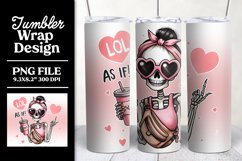 Sassy Valentines Day Tumbler Wrap Funny Product Image 1