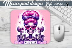 Mouse Pad | Skeleton | Skull sublimation Product Image 1