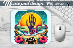 Mouse Pad | Skeleton | Skull sublimation Product Image 1