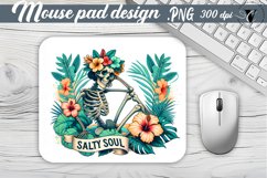 Mouse Pad | Skeleton | Skull sublimation Product Image 1