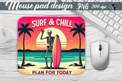 Mouse Pad | Skeleton | Skull sublimation Product Image 1