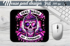 Mouse Pad | Skeleton | Skull sublimation Product Image 1