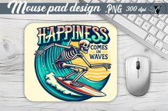 Mouse Pad | Skeleton | Skull sublimation Product Image 1