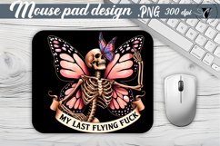 Mouse Pad | Skeleton | Skull sublimation Product Image 1