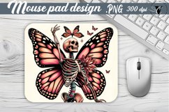 Mouse Pad | Skeleton | Skull sublimation Product Image 1