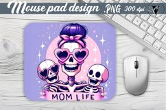 Mouse Pad | Skeleton | Skull sublimation Product Image 1