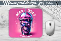 Mouse Pad | Skeleton | Skull sublimation Product Image 1