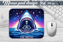 Mouse Pad | Skeleton | Skull sublimation Product Image 1