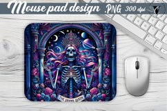 Mouse Pad | Skeleton | Skull sublimation Product Image 1