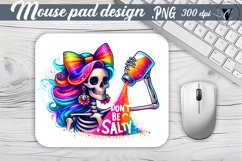Mouse Pad | Skeleton | Skull sublimation Product Image 1