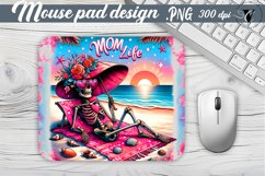 Mouse Pad | Skeleton | Skull sublimation Product Image 1