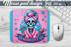Mouse Pad | Skeleton | Skull sublimation Product Image 1