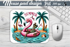 Mouse Pad | Skeleton | Skull sublimation Product Image 1