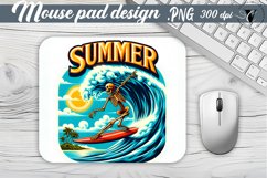 Mouse Pad | Skeleton | Skull sublimation Product Image 1