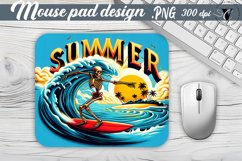 Mouse Pad | Skeleton | Skull sublimation Product Image 1
