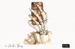 Cozy Halloween Skeleton Hand | Halloween PNG Product Image 1