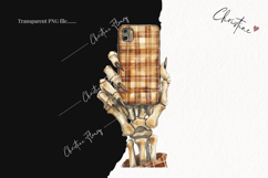 Cozy Halloween Skeleton Hand | Halloween PNG Product Image 2