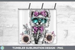 GorgeousSkeleton Puppy Tumbler design.