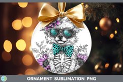 GorgeousSkeleton Puppy Ornament design.