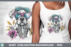 GorgeousSkeleton Puppy Shirt design.