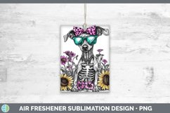 GorgeousSkeleton Puppy Air Freshener design.