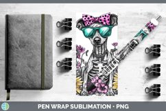 GorgeousSkeleton Puppy Pen Wrap design.
