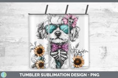 GorgeousSkeleton Puppy Tumbler design.