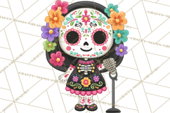 Skeleton Shenanigans Clipart, Dia de los Muertos Skeletons Product Image 2