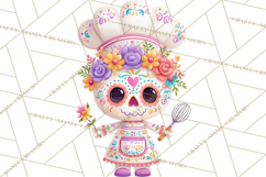 Skeleton Shenanigans Clipart, Dia de los Muertos Skeletons Product Image 5