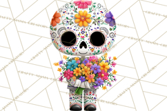 Skeleton Shenanigans Clipart, Dia de los Muertos Skeletons Product Image 3