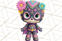 Skeleton Shenanigans Clipart, Dia de los Muertos Skeletons Product Image 2