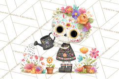 Skeleton Shenanigans Clipart, Dia de los Muertos Skeletons Product Image 3