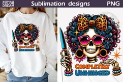 Funny Skeleton Sublimation | Skeleton Sarcastic Quote Product Image 1