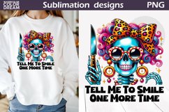 Funny Skeleton Sublimation Bundle | Skeleton Sarcastic Quote Product Image 9