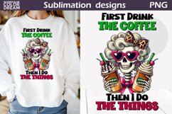 Funny Skeleton Sublimation Bundle | Skeleton Sarcastic Quote Product Image 13