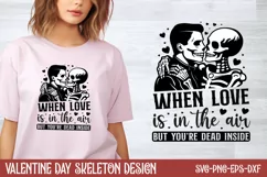 When love is in the air but you're dead inside SVG Product Image 1