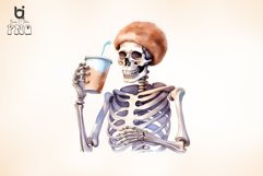 Skeleton Watercolor Sublimation Bundle Product Image 5