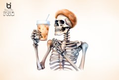 Skeleton Watercolor Sublimation Bundle Product Image 8