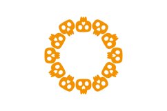 Skeletons Monogram Frame Product Image 1