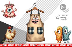 Skeptical Linens Clipart Product Image 1